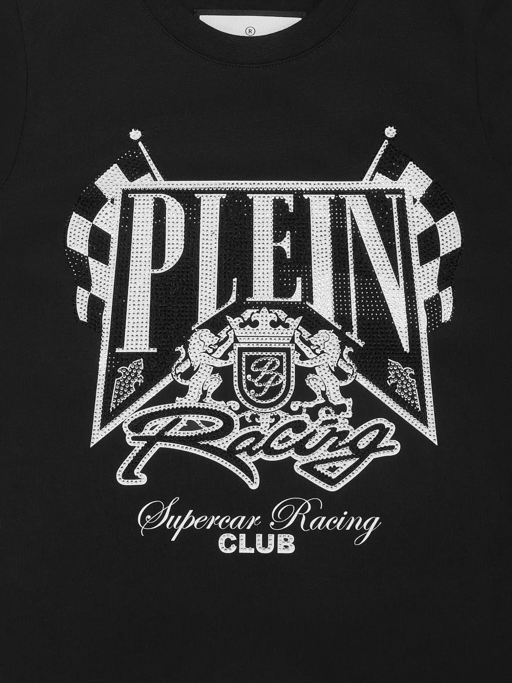 Philipp Plein Racing Club T-shirt Zwart