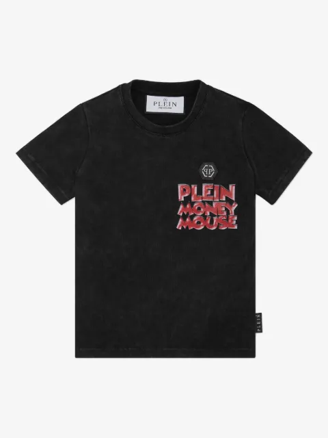 Philipp Plein Junior Money Mouse T-Shirt