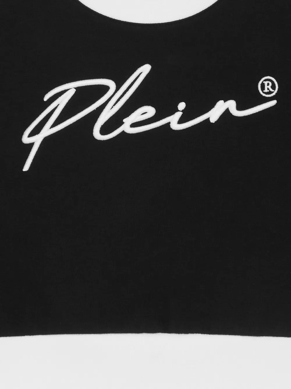 Philipp Plein Sweater met geborduurd logo Zwart