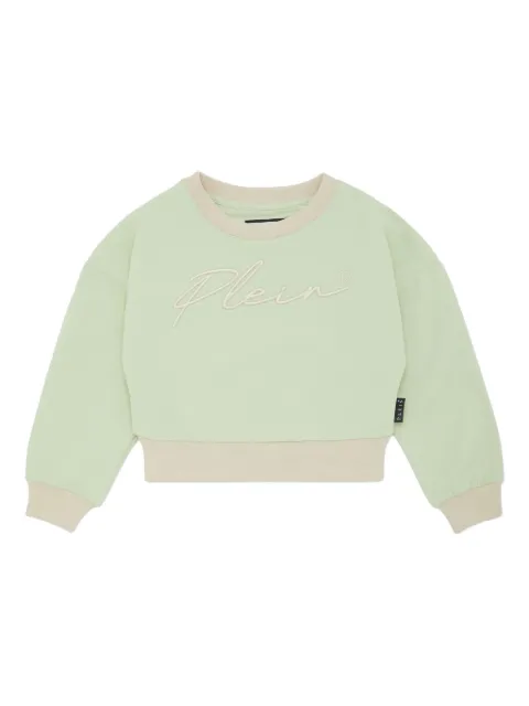 Philipp Plein Signature cropped sweatshirt