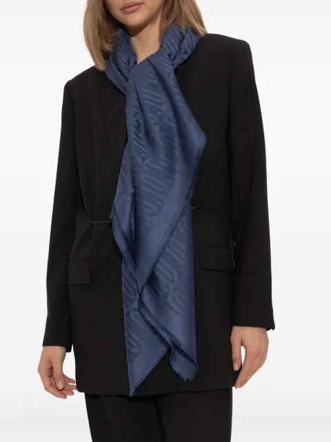Lanvin abstract-pattern scarf 710003777 - 3
