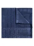 Lanvin abstract-pattern scarf - Blue
