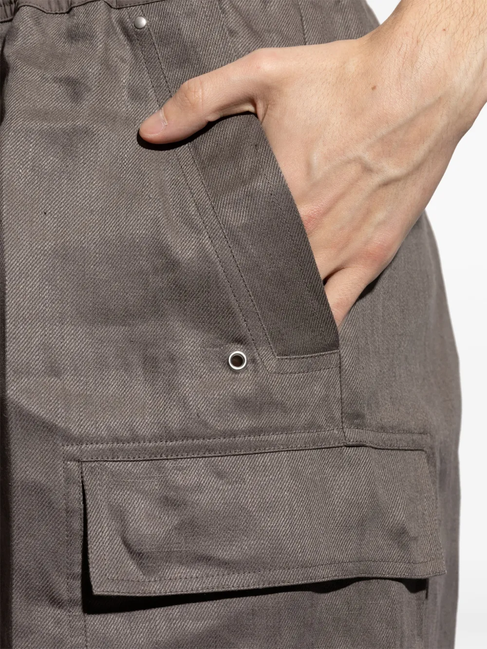 Rick Owens Katoenen broek Grijs