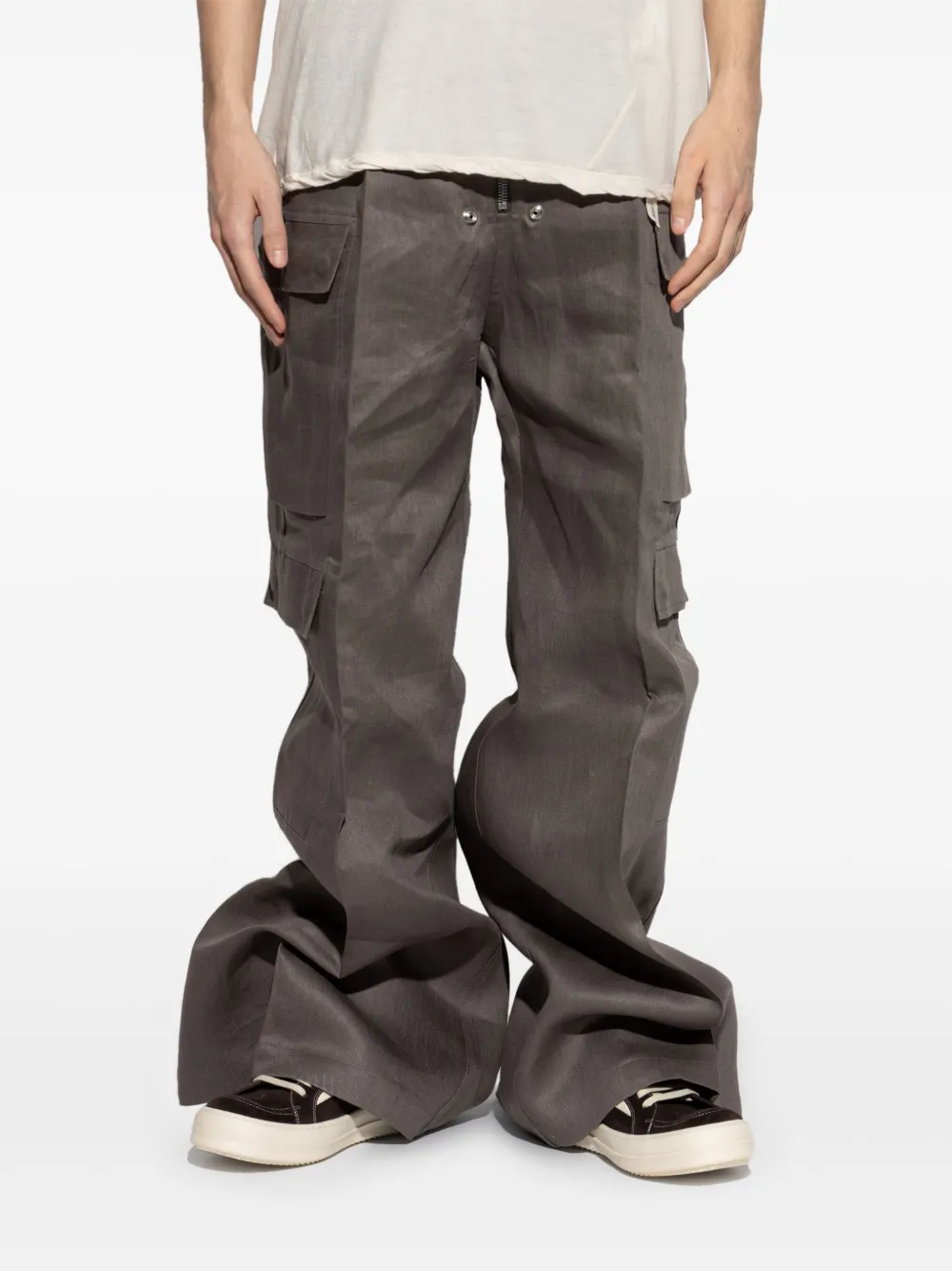 Rick Owens Katoenen broek Grijs