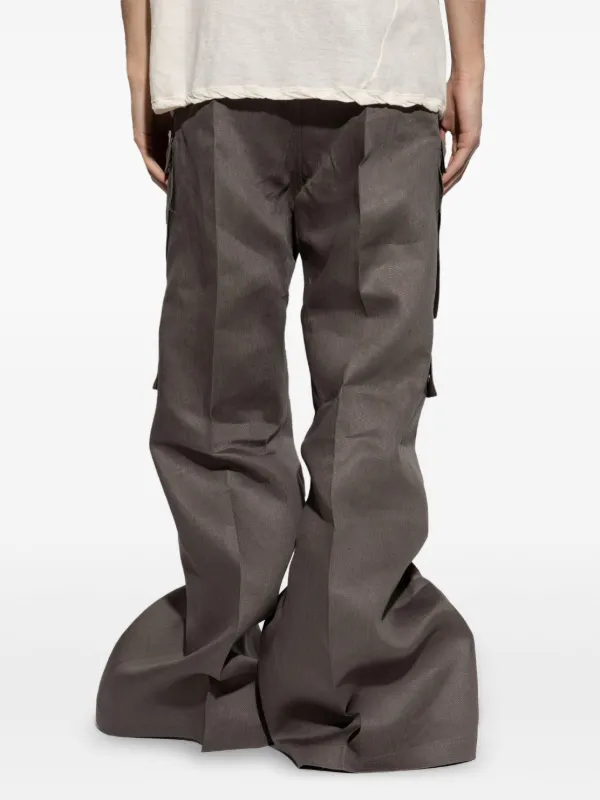 Rick Owens グレー チェック柄 サルエルパンツ Rick Owens グレー チェック柄 サルエルパンツ