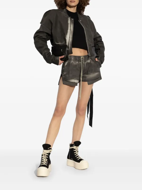 Rick Owens DRKSHDW bleach-wash Jacket | Grey | FARFETCH