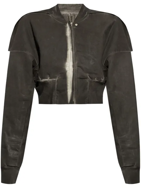 Rick Owens DRKSHDW bleach-wash jacket