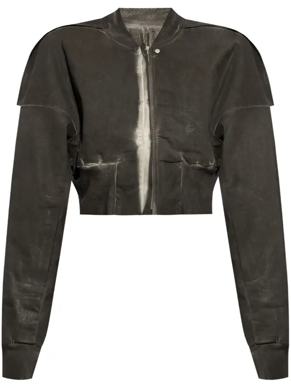 Rick Owens DRKSHDW bleach-wash Jacket | Grey | FARFETCH