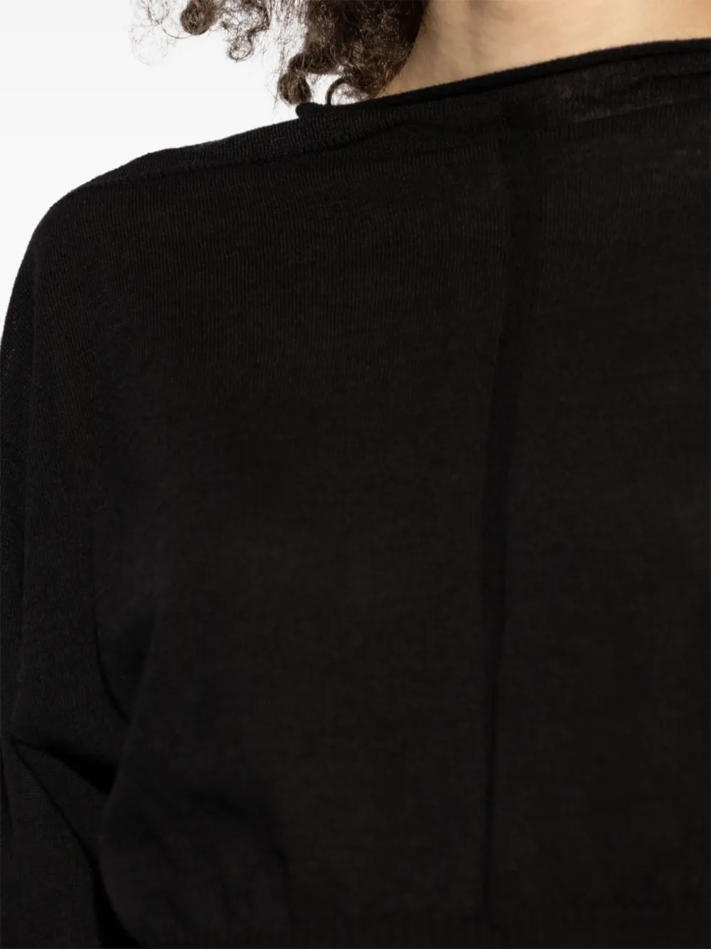 Rick Owens Wollen trui Zwart