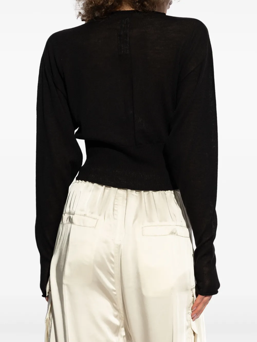 Rick Owens Wollen trui Zwart