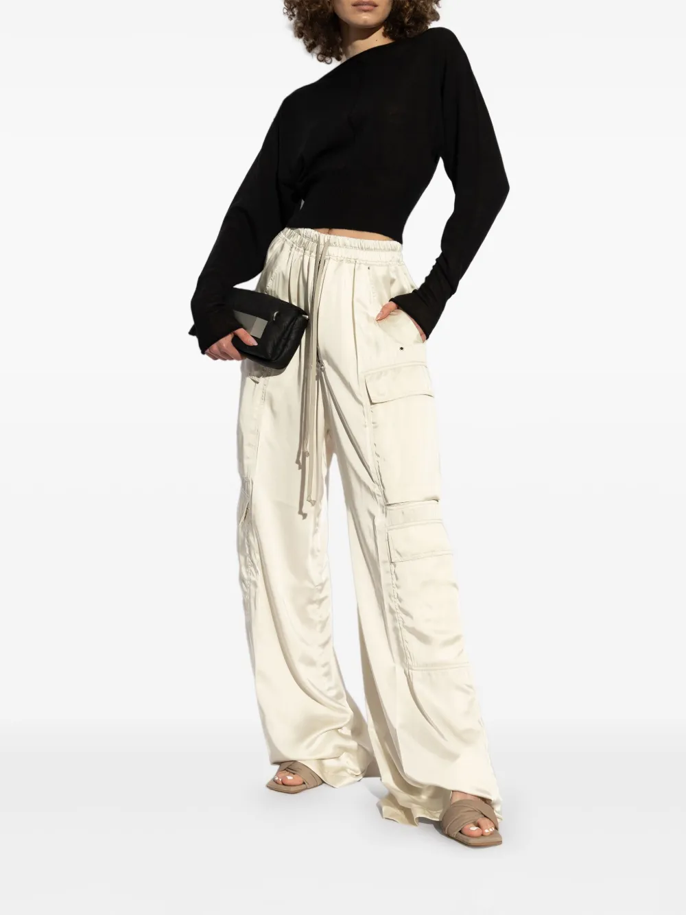 Rick Owens wwol sweater - Zwart