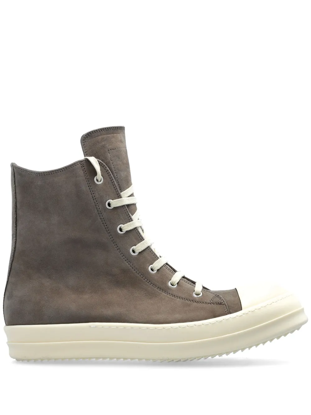 Rick Owens brushed-finish sneakers Grey