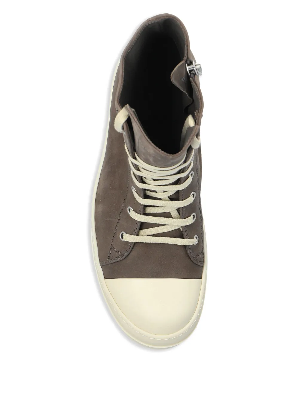 Rick Owens brushed-finish sneakers Grey