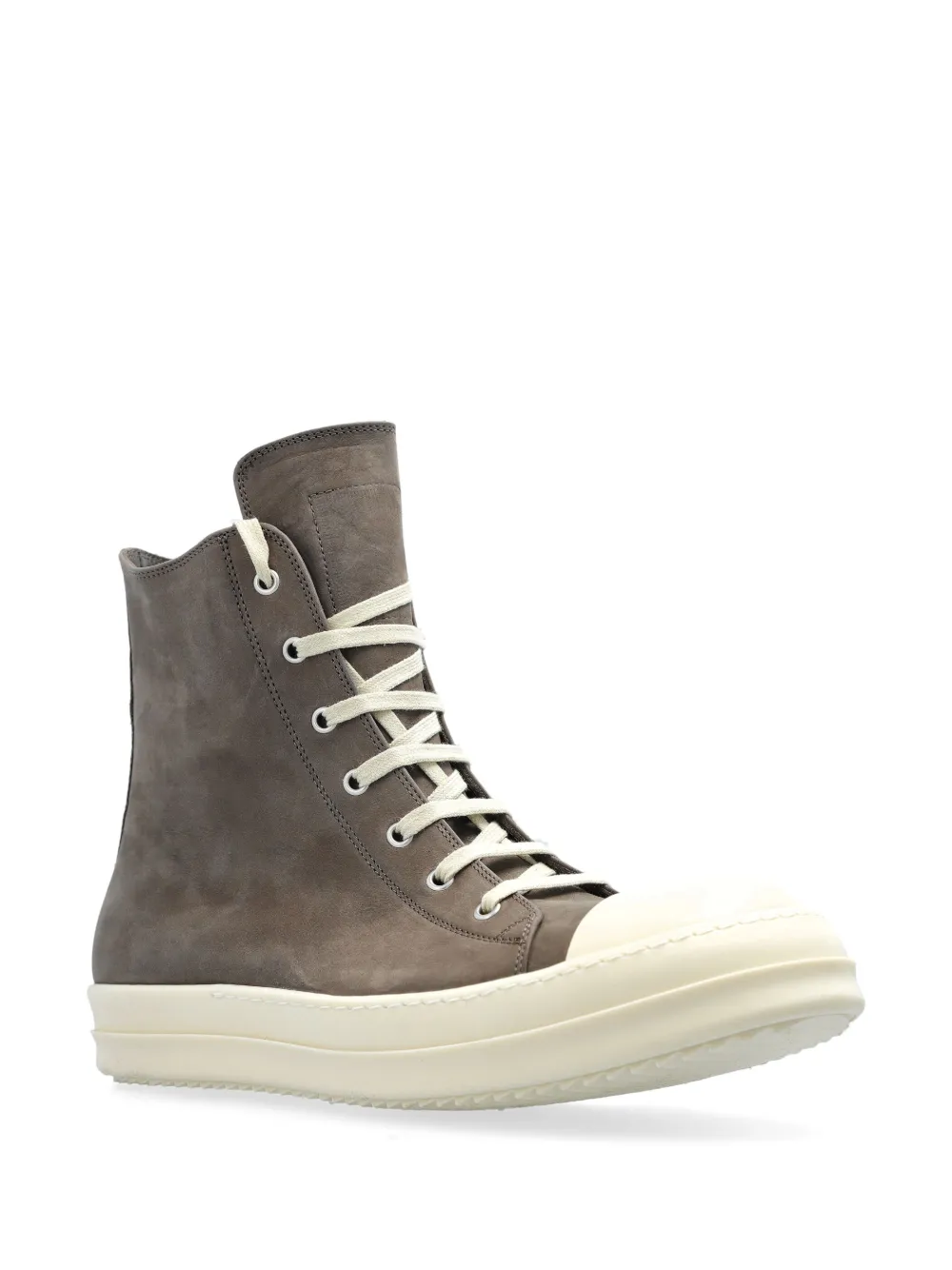 Rick Owens brushed-finish sneakers - Grijs