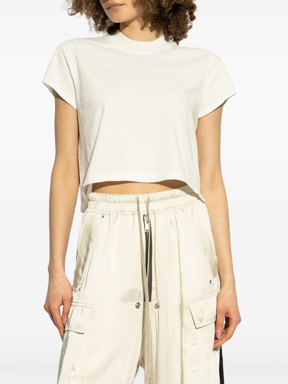 Rick Owens DRKSHDW T-shirt met bandje Wit