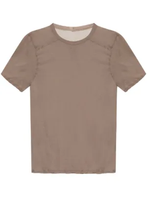 Rick Owens Tommy Tシャツ | グレー | FARFETCH JP