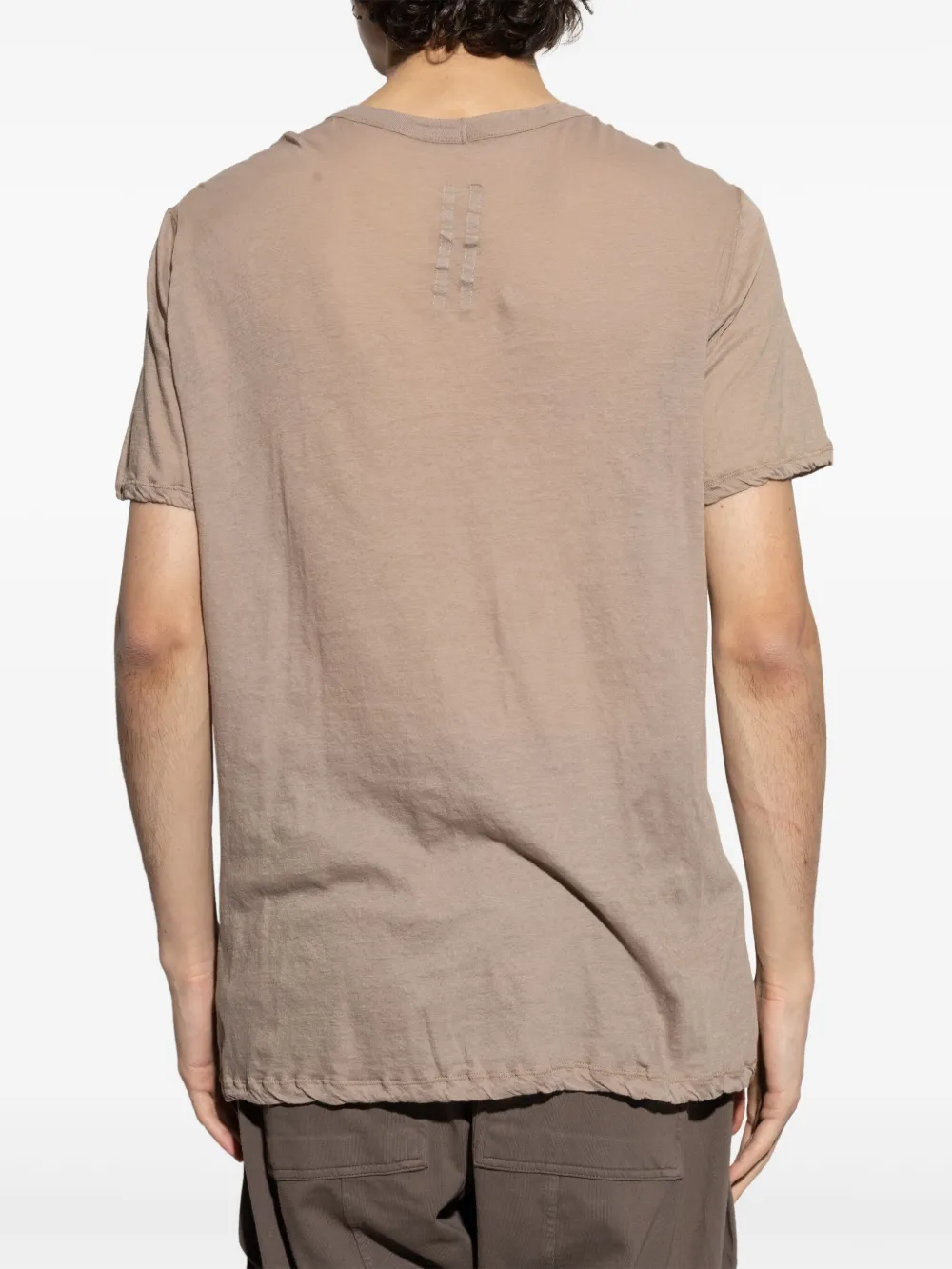 Rick Owens Katoenen T-shirt Beige