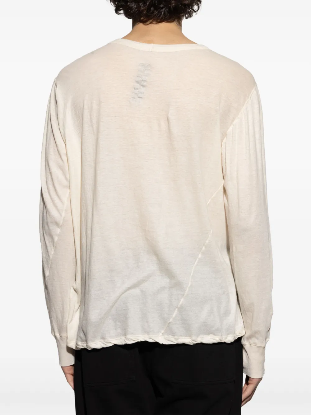 Rick Owens Katoenen T-shirt Beige