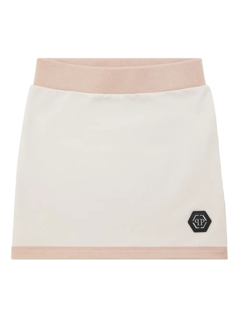 Philipp Plein Jogging mini-rok Beige