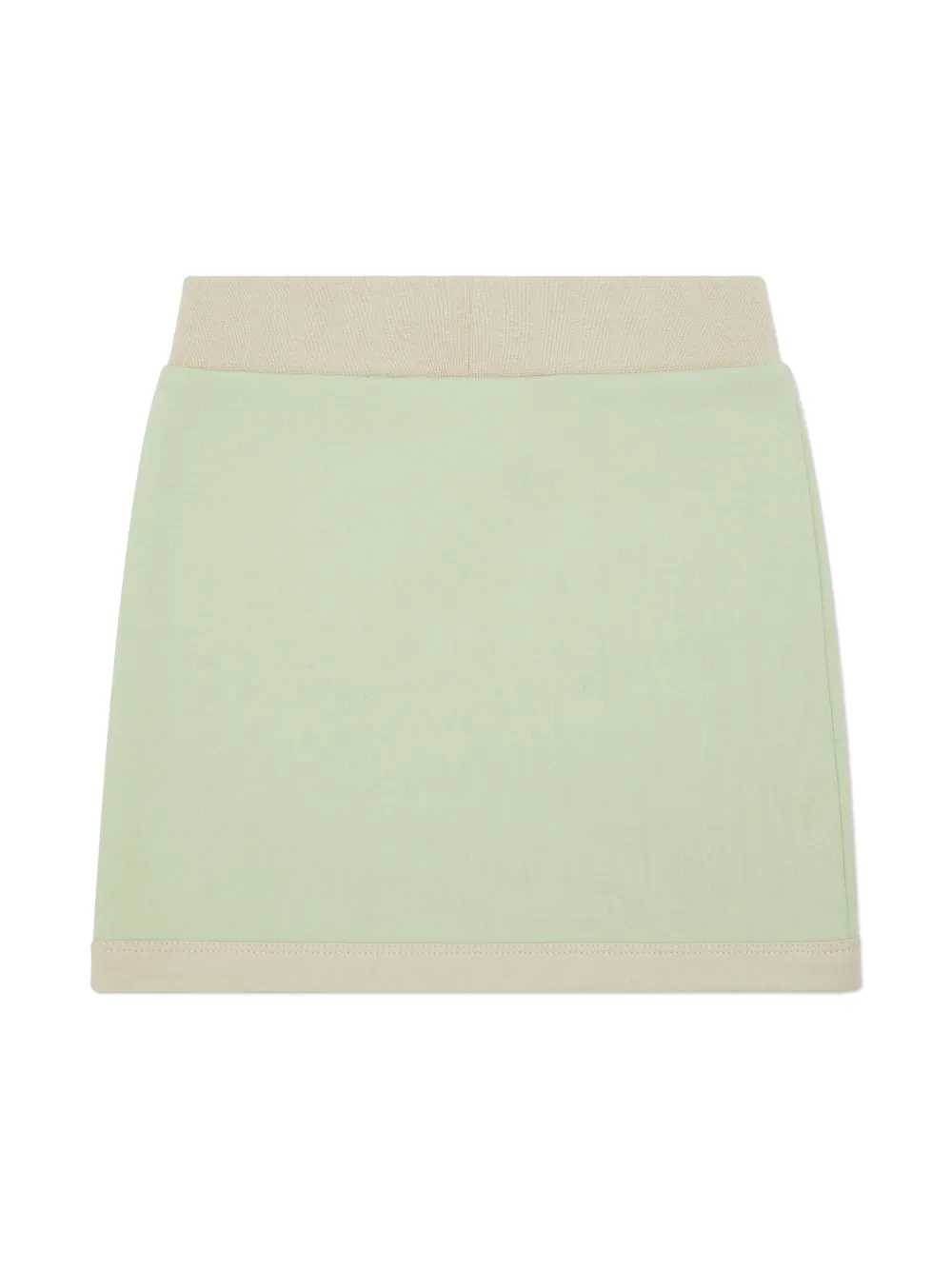 Philipp Plein logo-appliqué mini skirt - Groen