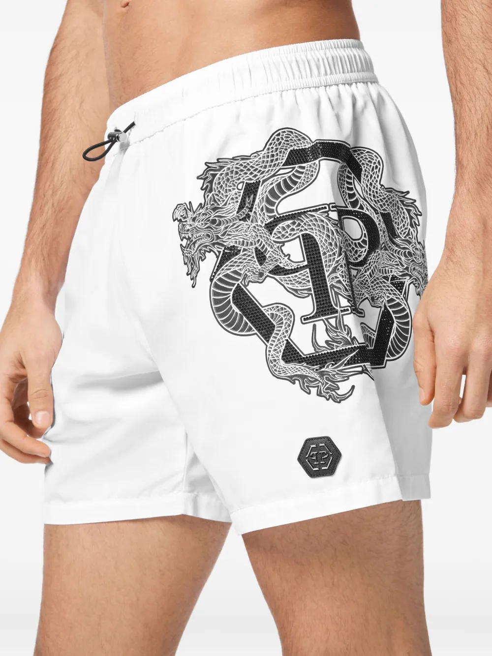 Philipp Plein dragon-print swim shorts | Swim & Board Shorts | Image 2