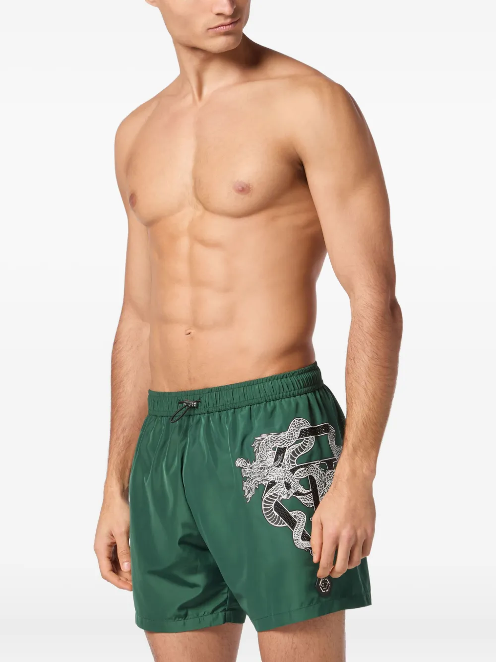 Philipp Plein shorts de playa con dragones estampados | Shorts de playa | Image 2