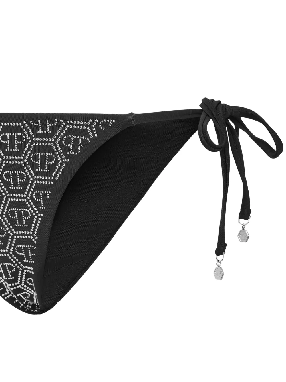 PHILIPP PLEIN RHINESTONE-EMBELLISHED BIKINI BOTTOMS