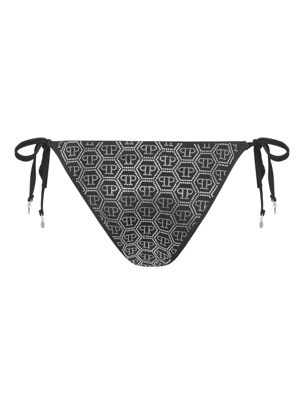 PHILIPP PLEIN RHINESTONE-EMBELLISHED BIKINI BOTTOMS