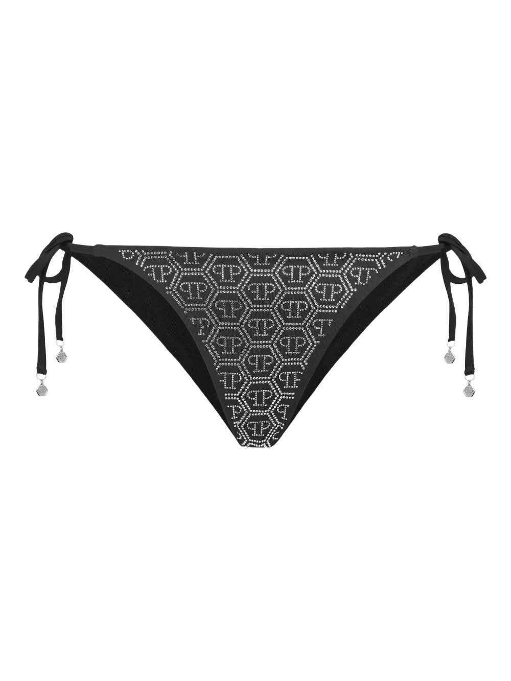 PHILIPP PLEIN RHINESTONE-EMBELLISHED BIKINI BOTTOMS