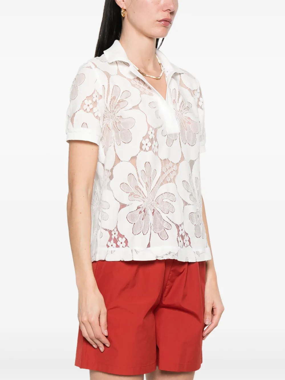 Max Mara Romeo T-shirt In White