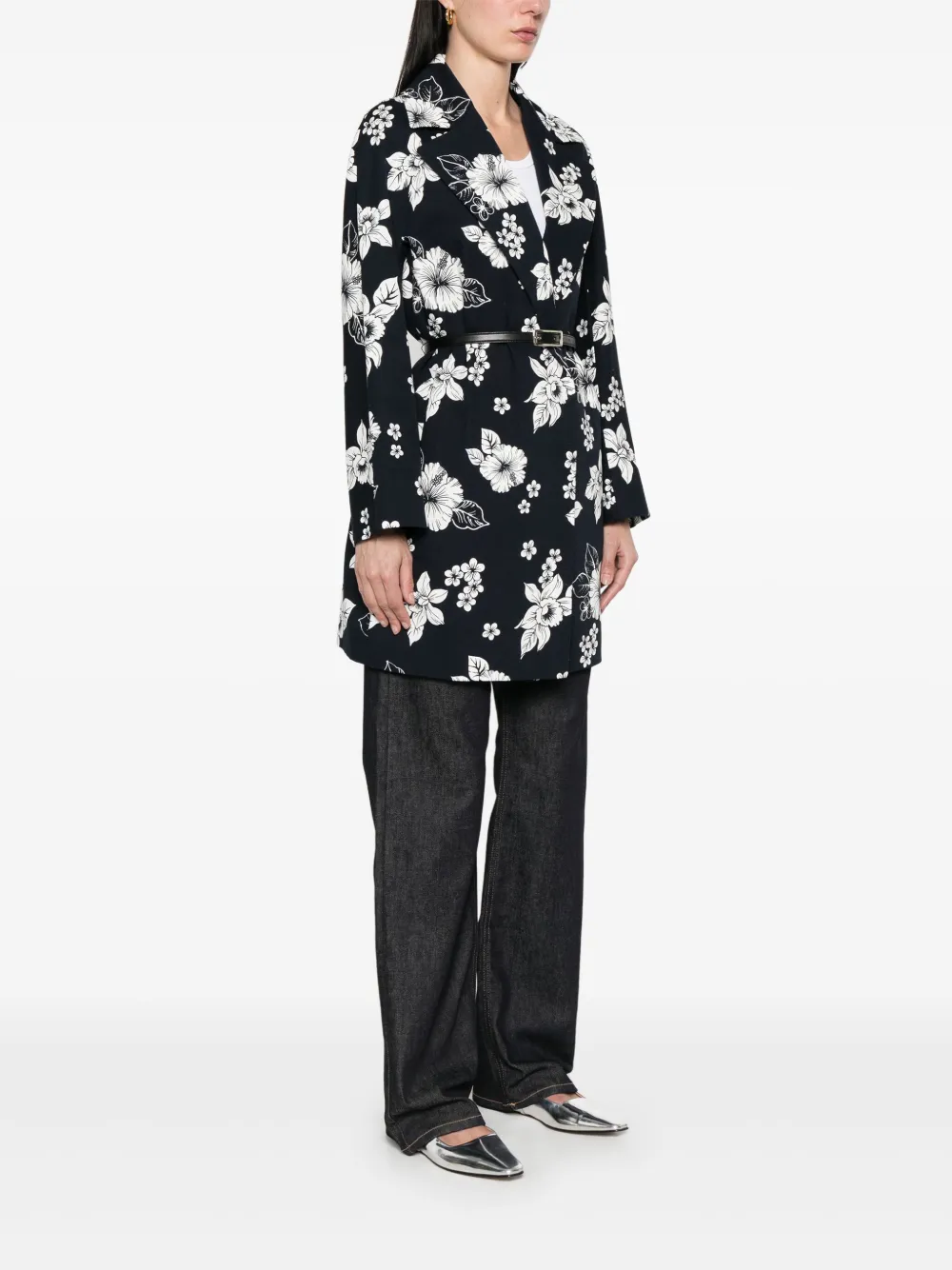 Max Mara Viterbo Coat In Blue