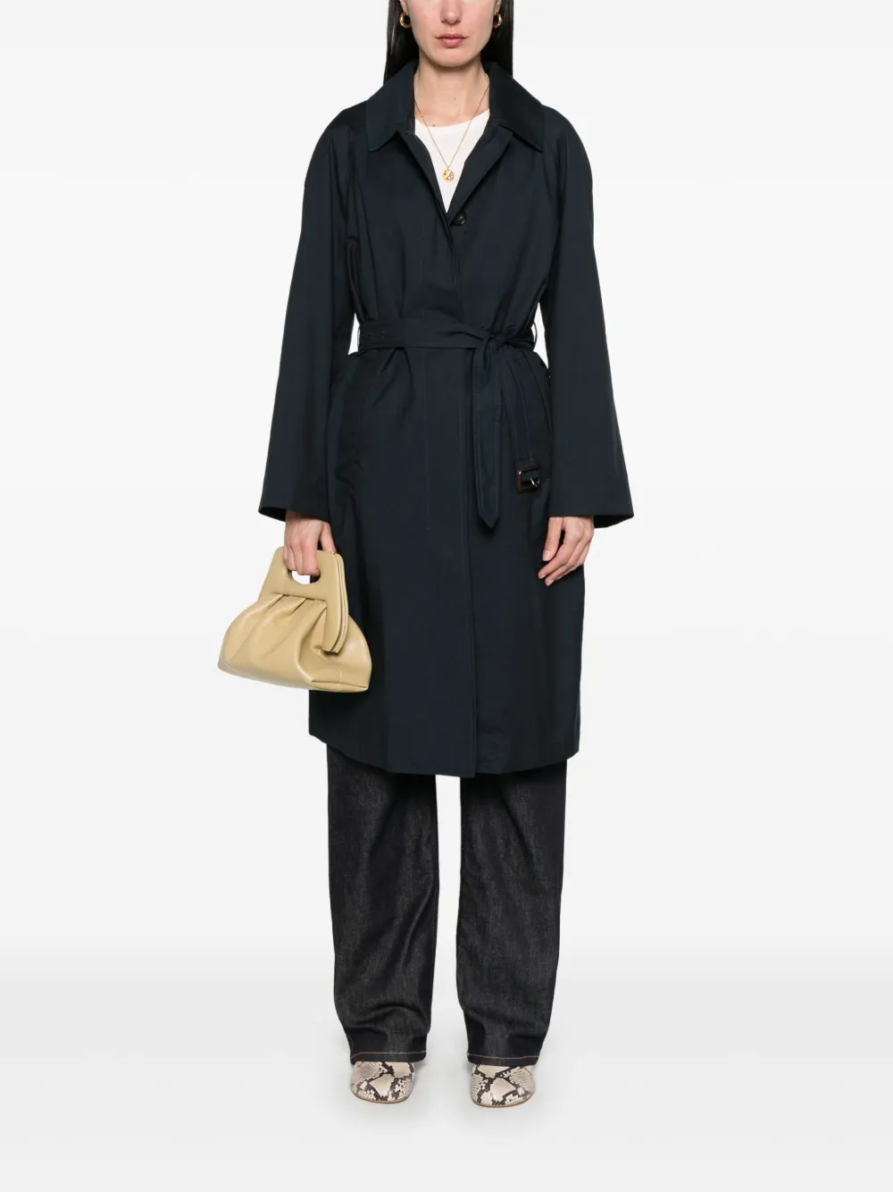 Max Mara Orleans coat - Blauw