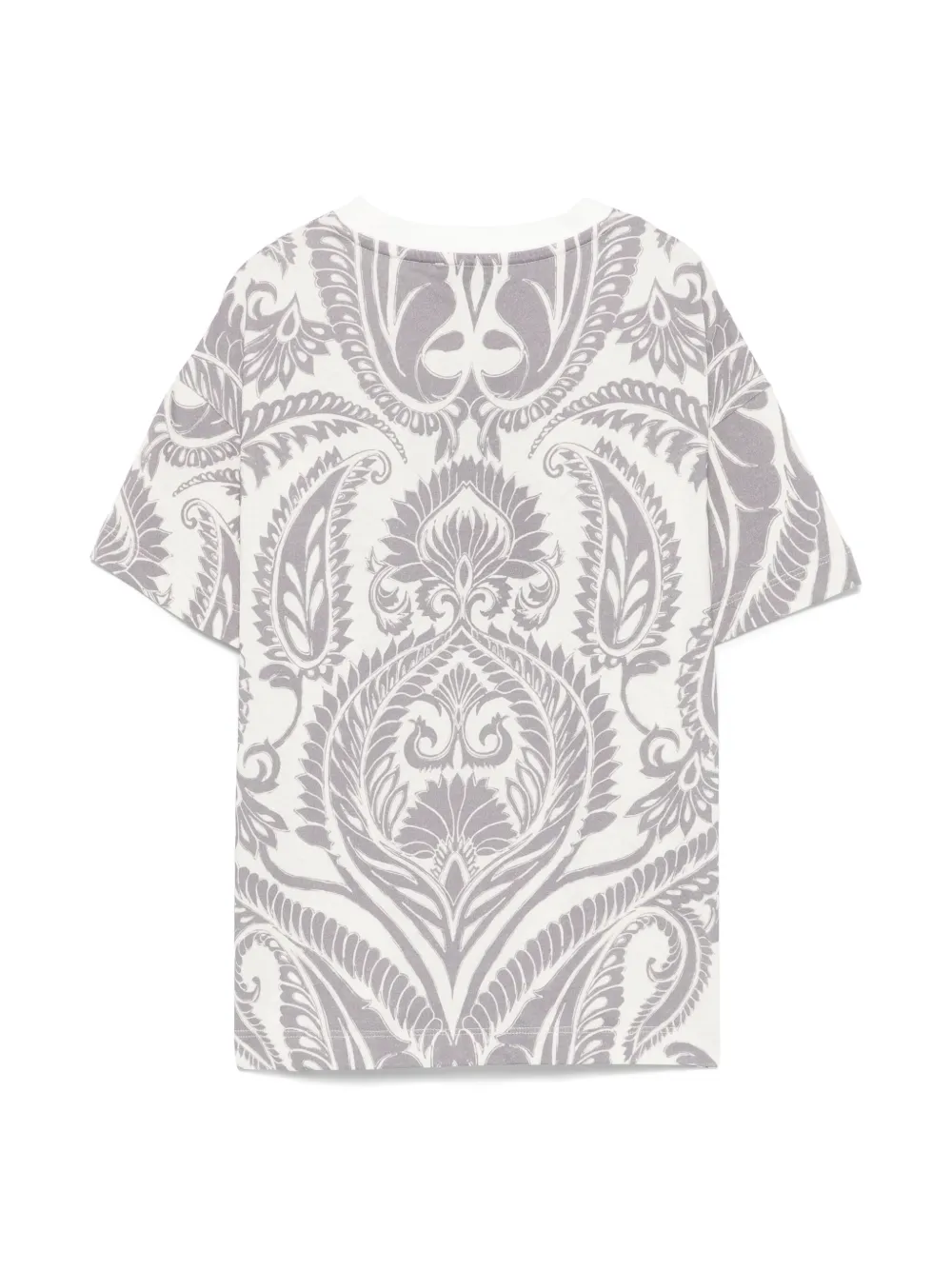 ETRO KIDS T-shirt met Pegaso-patroon - Wit