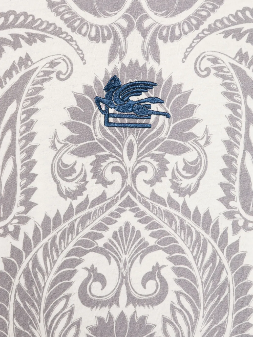 ETRO KIDS T-shirt met Pegaso-patroon Wit
