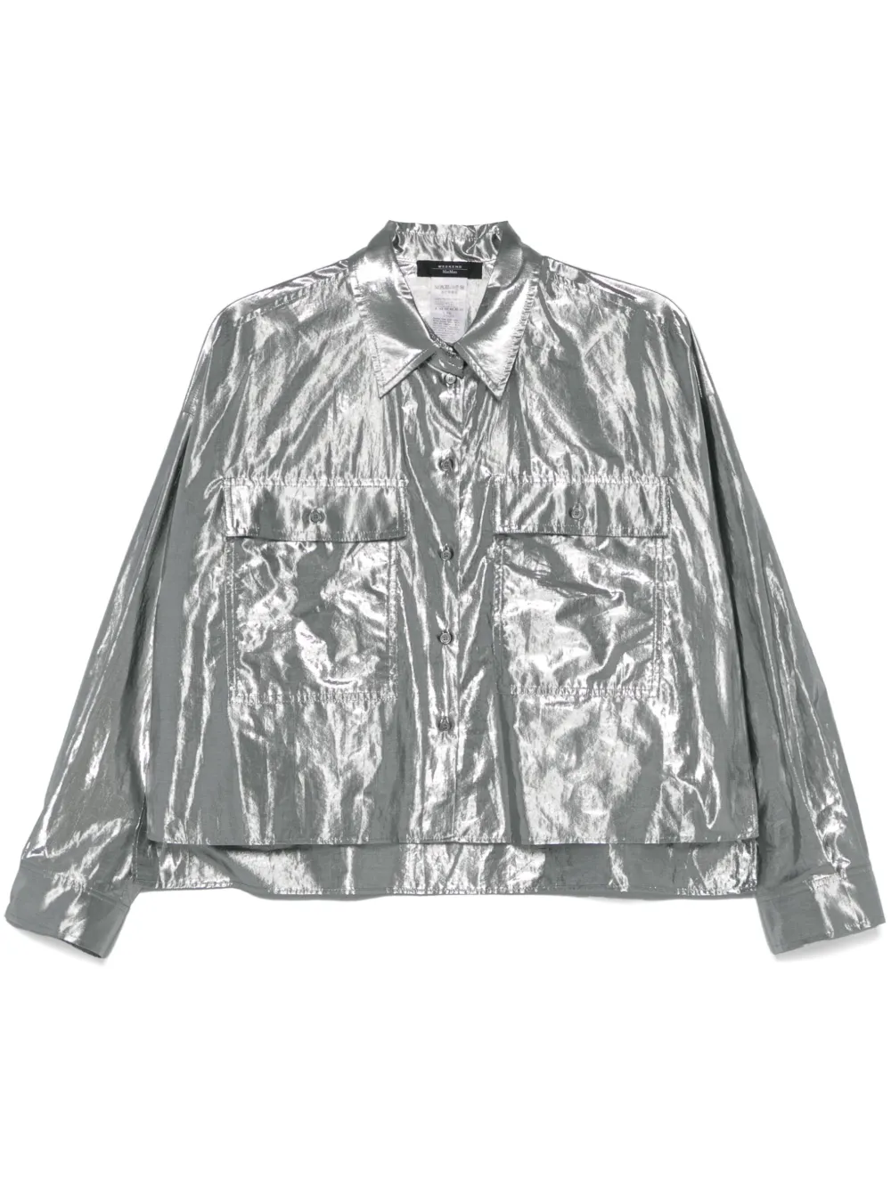 Weekend Max Mara Aldeno blouse Zilver