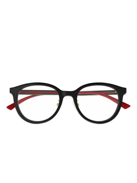 Gucci Eyewear round-frame clear-lenses glasses