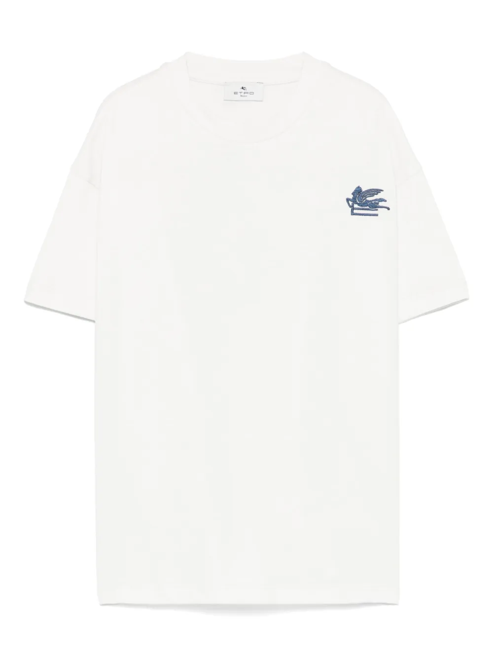 ETRO KIDS T-shirt met borduurwerk Wit