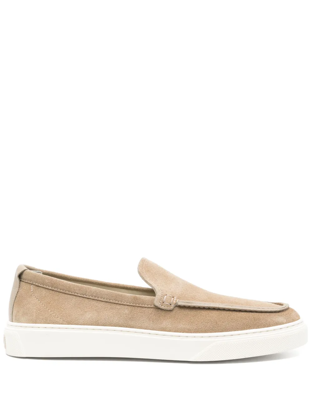 Woolrich suede loafers Neutrals