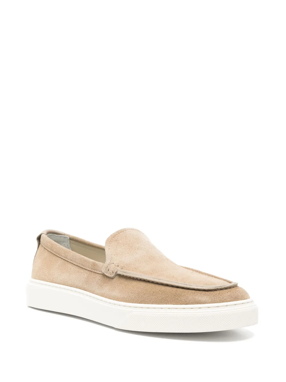 Woolrich suede loafers - Beige