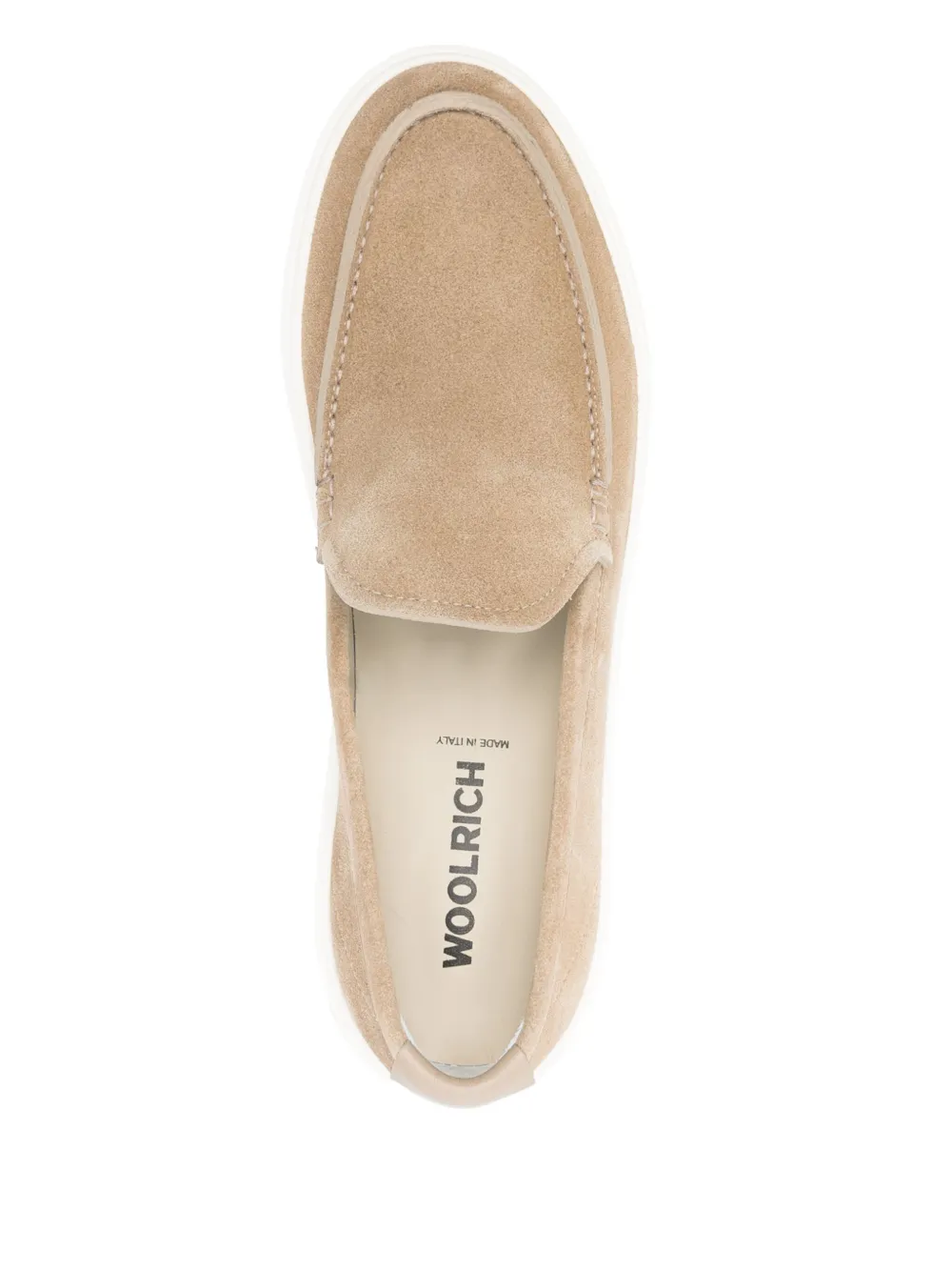 Woolrich Suède loafers Beige