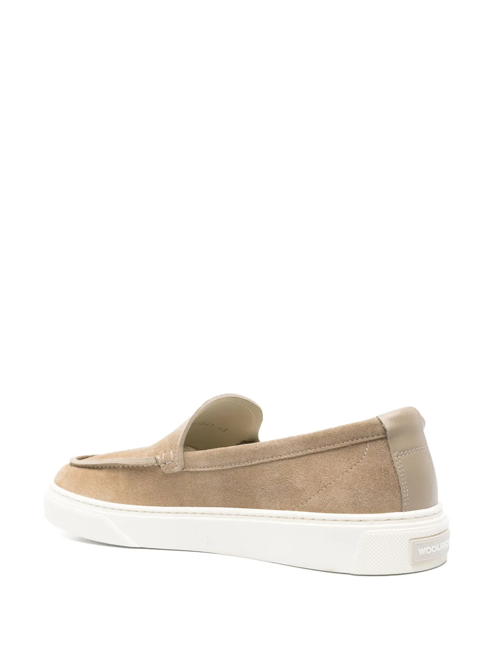 Woolrich Suède loafers Beige