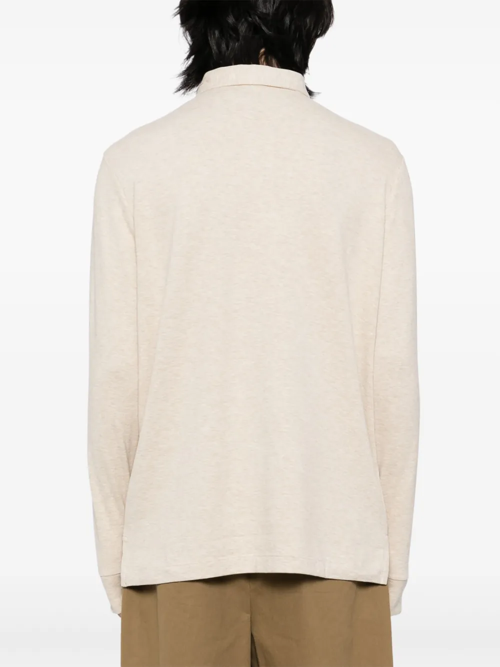 Polo Ralph Lauren Sweater met geborduurd logo Beige