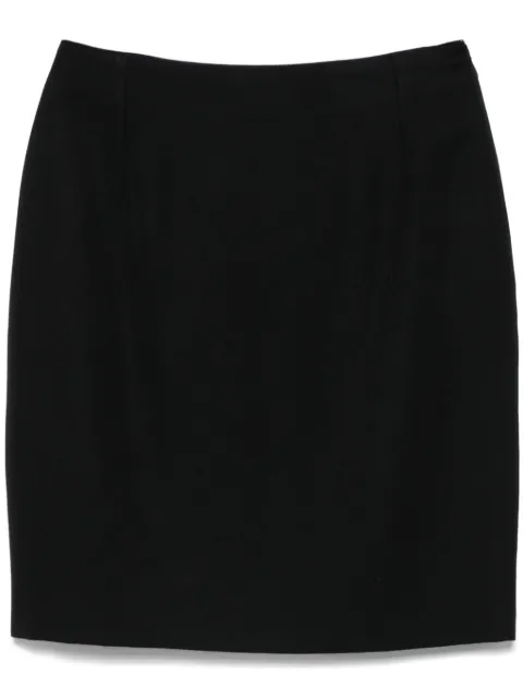 Versace Pre-Owned 2000s wool mini skirt 