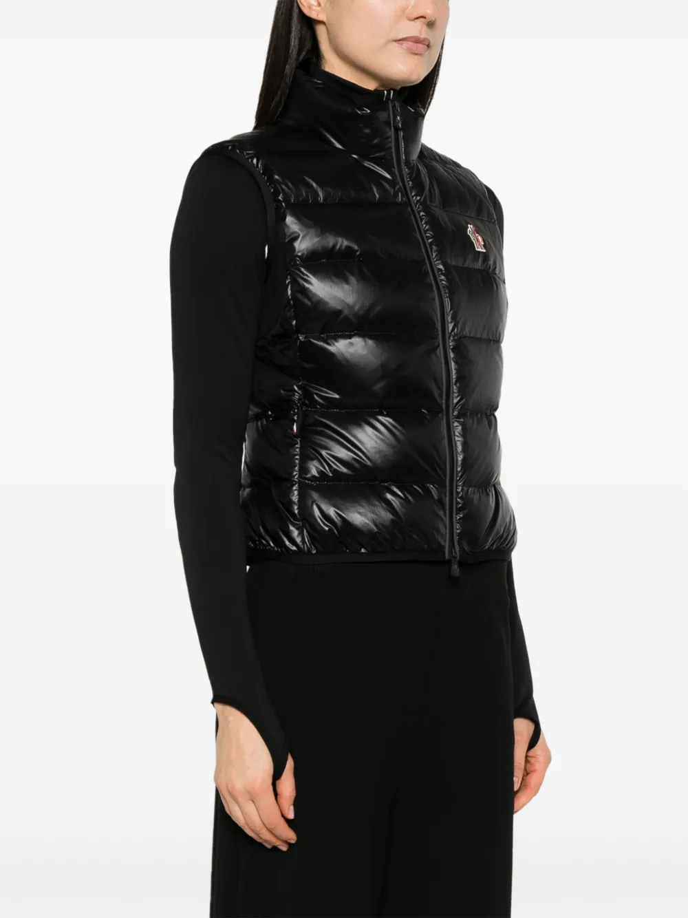 Moncler Grenoble padded zip-up gilet