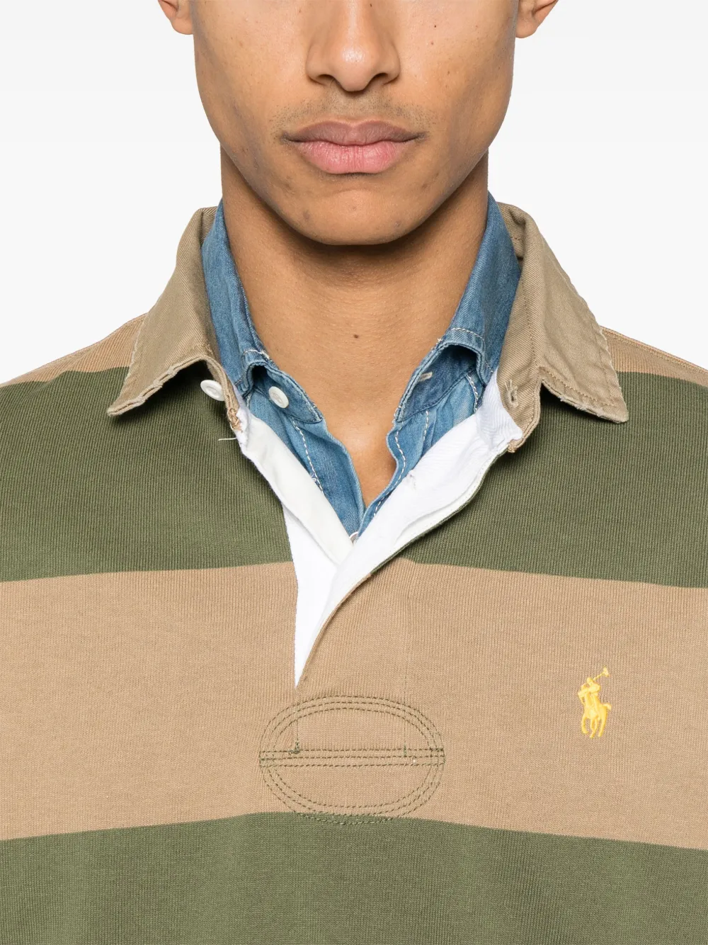 Polo Ralph Lauren Gestreept poloshirt Groen