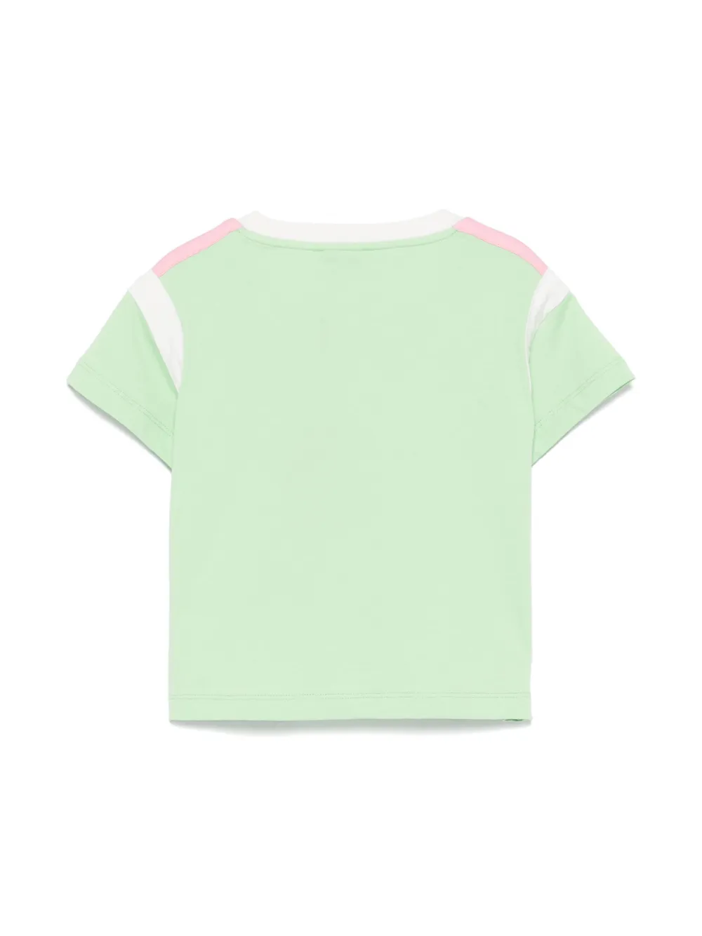 ETRO KIDS T-shirt met logopatch - Groen