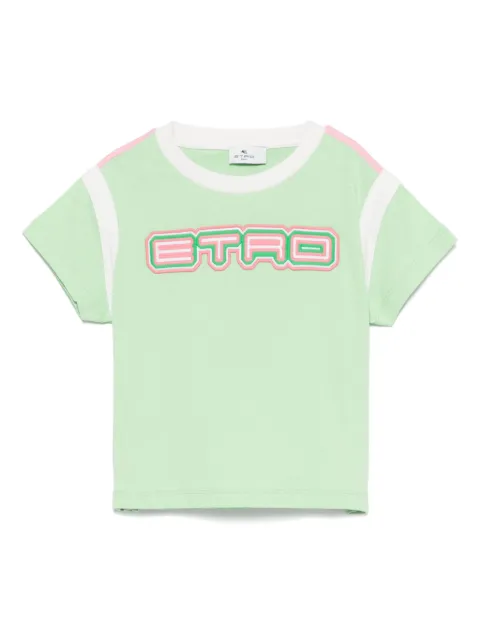 ETRO KIDS logo-patch T-shirt