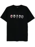 PS Paul Smith skulls-print T-shirt - Blue