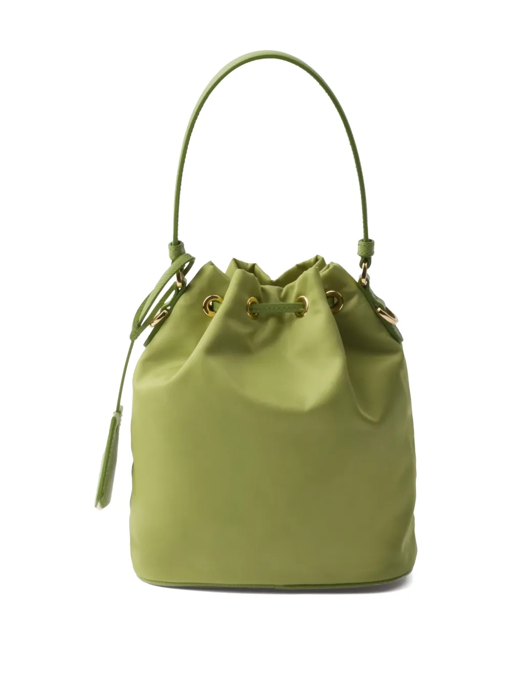 Prada Mini Re-Edition 1978 bucket-tas - Groen