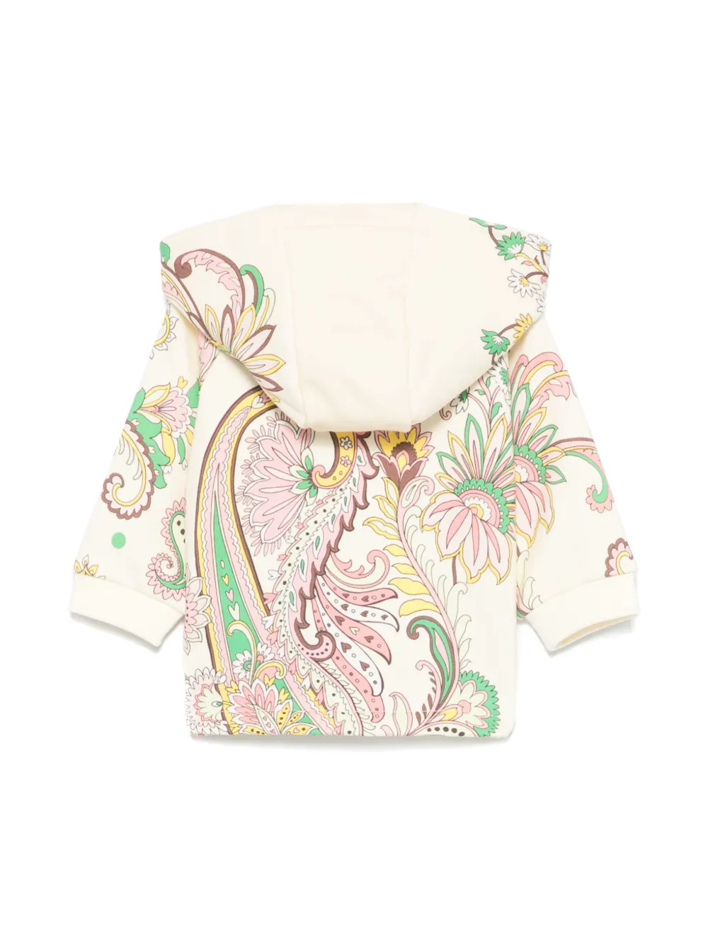 ETRO KIDS Hoodie met paisley-print - Beige